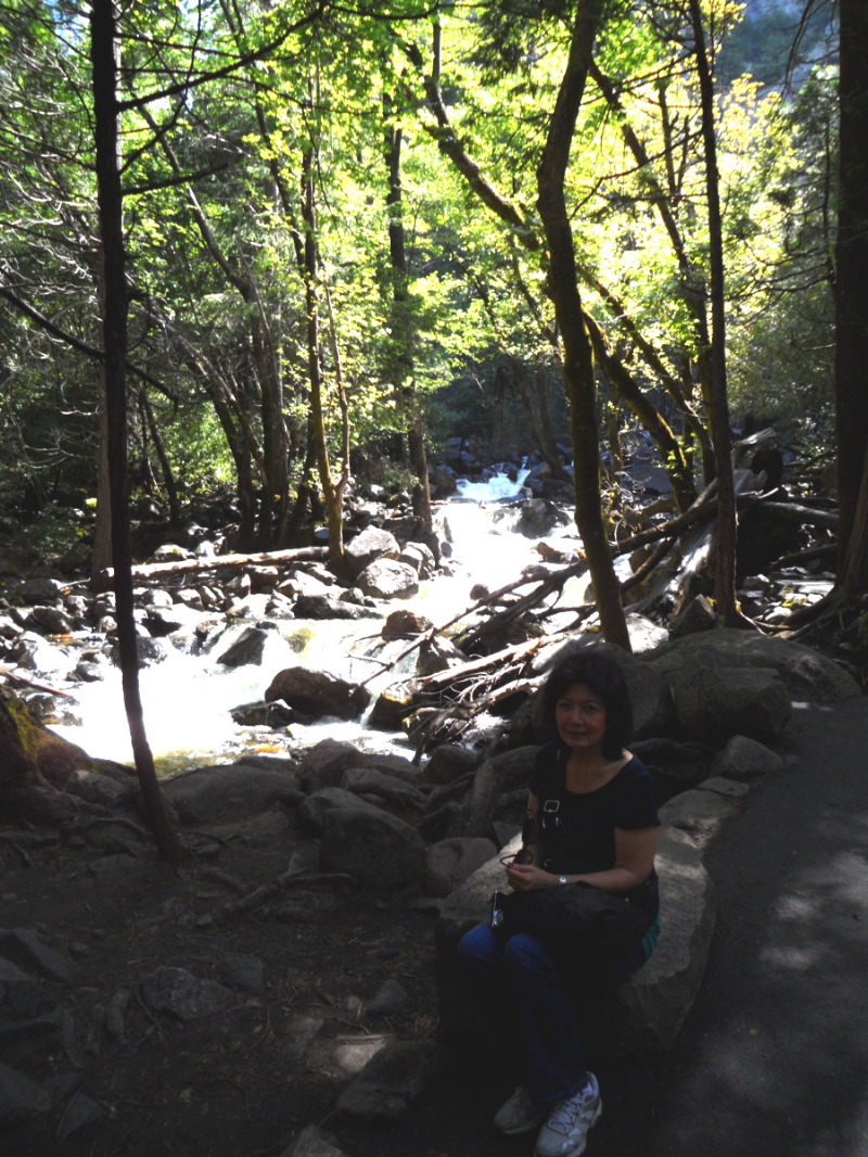 Ron and Luz at Bridal Veil Fall